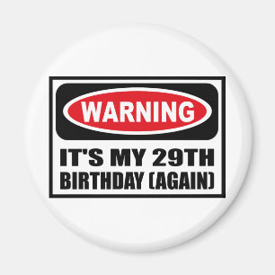 El cuidado de ÉL es MI 29no imán del CUMPLEAÑOS