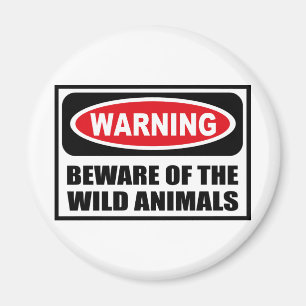 El cuidado SE GUARDA del imán de los ANIMALES