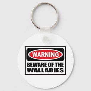 El cuidado SE GUARDA del llavero de los WALLABIES