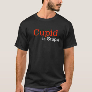 El Cupid del gótico es camiseta anti estúpida de