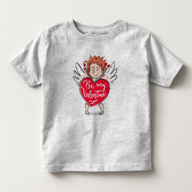 El Cupid precioso sea mi camisa de la tarjeta del (Anverso)