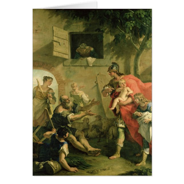 El Cyrus infantil con el pastor (Frente)