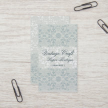 El damasco remolina tarjeta de visita de encargo