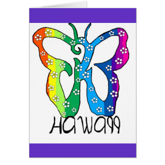 El decir de Hawaii de la mariposa