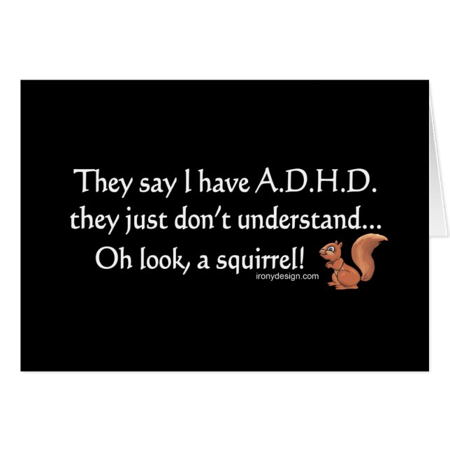 El decir de la ardilla de ADHD (Anverso (Horizontal))