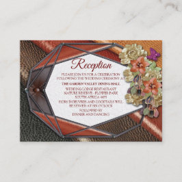 El decorado de Academia de Cuero 3D y Tarjetas