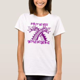 ¡EL ~ DEL CAMISETAS NO CRUZA DRAGONES PÚRPURAS!
