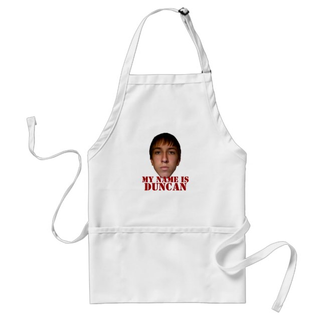 El delantal 2010, mi nombre es Duncan (Frente)