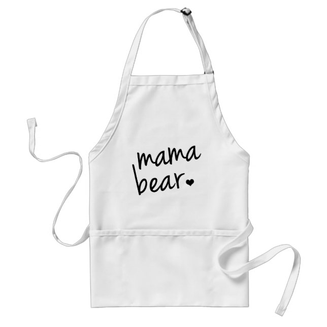 El delantal de las mujeres de mamá Bear para la (Frente)