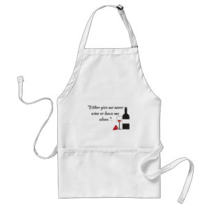 El delantal de los amantes del vino