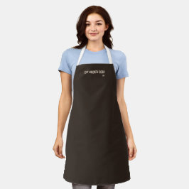 El Delantal de The Broken Bean