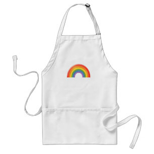 ¡El delantal del arco iris… añade su propio te
