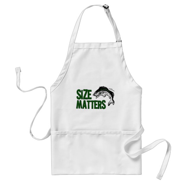 El delantal del pescador - materias del tamaño (Frente)