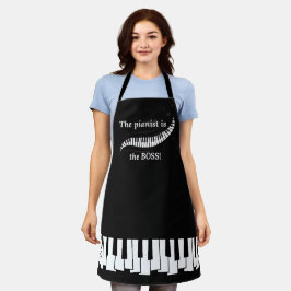 El delantal del pianista es el JEFE