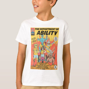 El departamento de capacidad embroma la camiseta