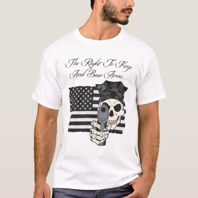 El Derecho A Conservar Y Llevar Una Camiseta De Ar (Anverso)