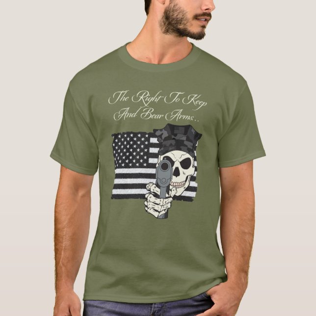 El Derecho A Conservar Y Llevar Una Camiseta De Ar (Anverso)