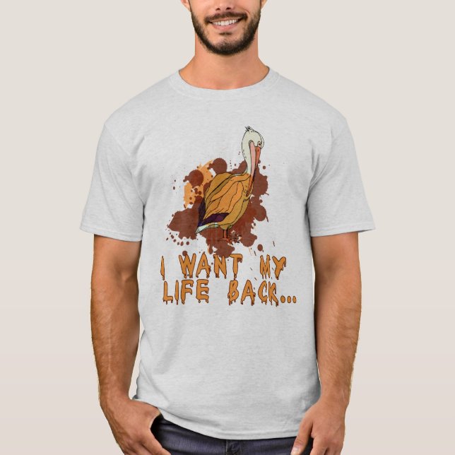 El derrame de petróleo I quiere mi camiseta del (Anverso)