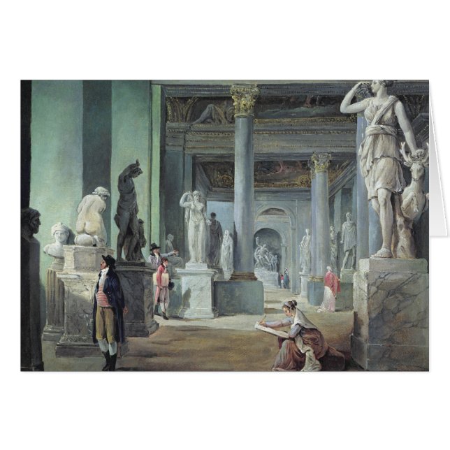 El DES Saisons en el Louvre, C. 1802 de Salle (Anverso (Horizontal))