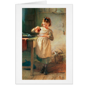 El desayuno del gatito