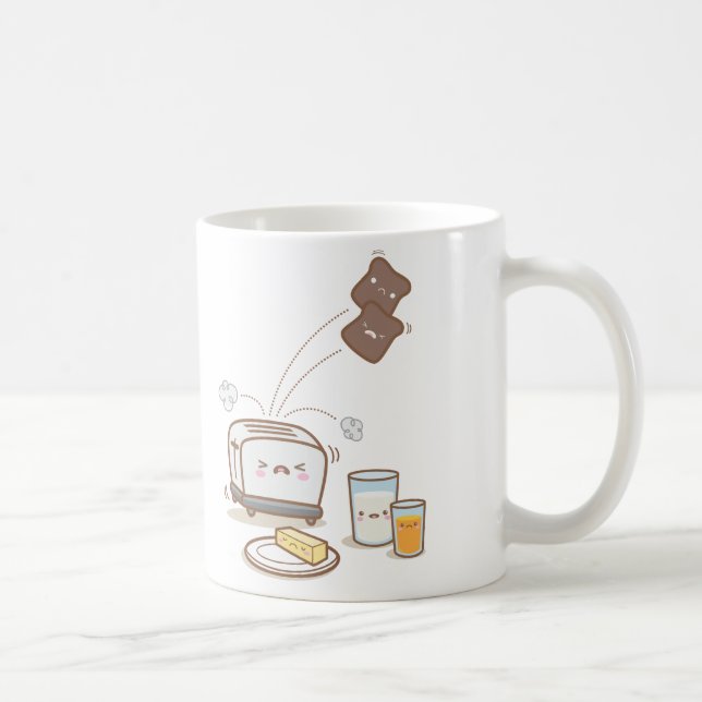 El desayuno es taza arruinada (Derecha)