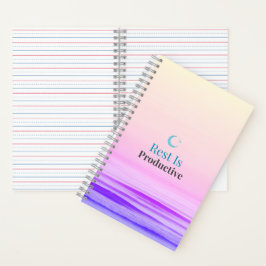 El descanso es productivo – Cuaderno minimalista d