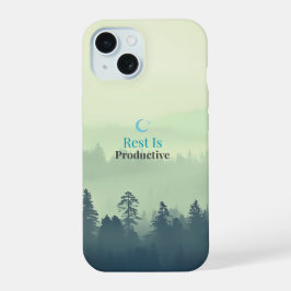 El descanso es productivo – Fundas para iPhone min