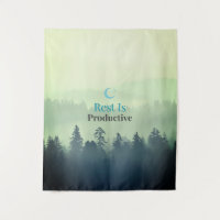 El descanso es productivo – Tapiz mural minimalist