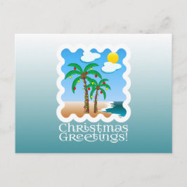 El día de fiesta de la palmera enciende navidad de