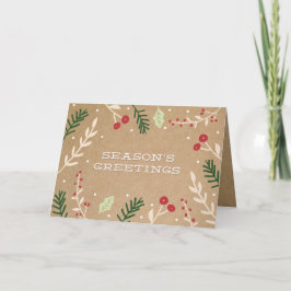 EL DÍA DE FIESTA RAMIFICA TARJETA DE FELICITACIÓN