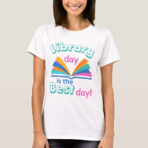 El Día de la Biblioteca es la mejor camiseta del d