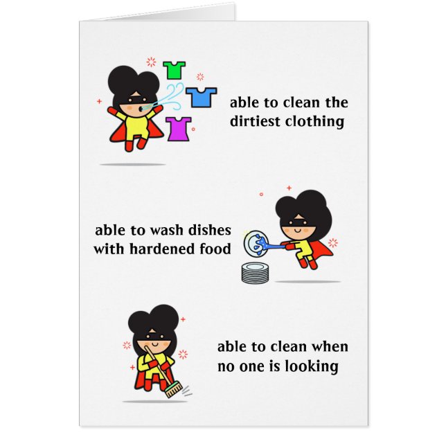 El día de la madre de la supermamá. (Frente)