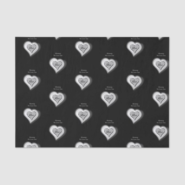 El día de la madre del papel de tejidos (Anverso)