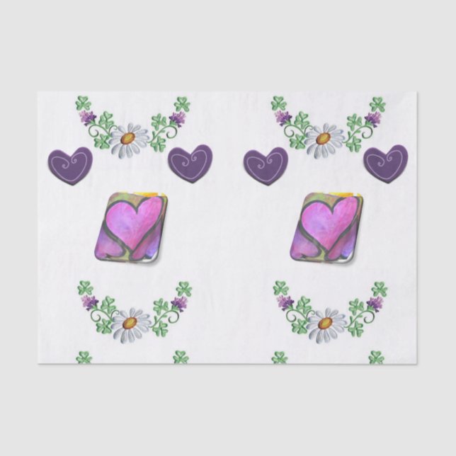 El día de la madre del papel de tejidos (Anverso)