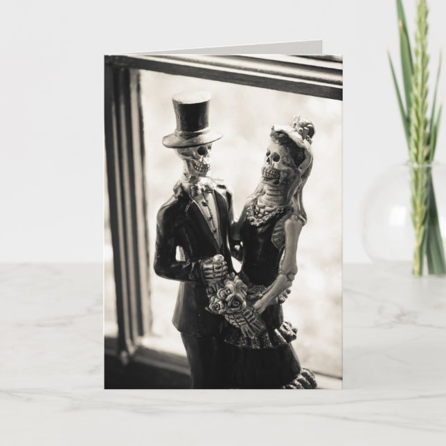 el día de la tarjeta de felicitación muerta (Anverso)