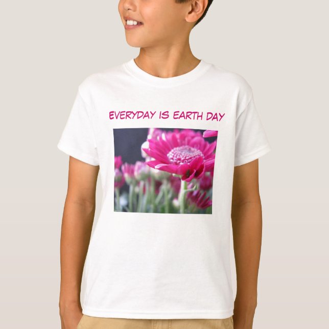 el Día de la Tierra embroma la camisa (Anverso)