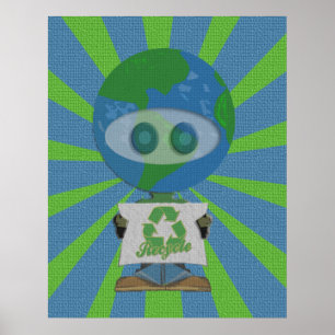 El Día de la Tierra recicla arte del poster
