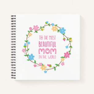 El día de las madres más bellas   Cuaderno