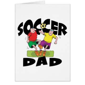 El día de padre divertido del papá del fútbol