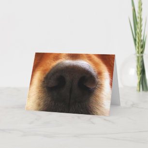 El día de padre feliz del perro. Tarjeta del