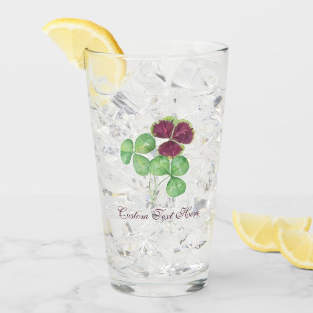 El día de Partick del santo del trébol del trébol (Anverso (hielo))