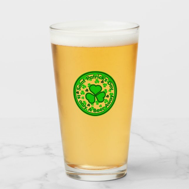 El Día de San Patricio está a sólo una cerveza de  (Anverso (lleno))