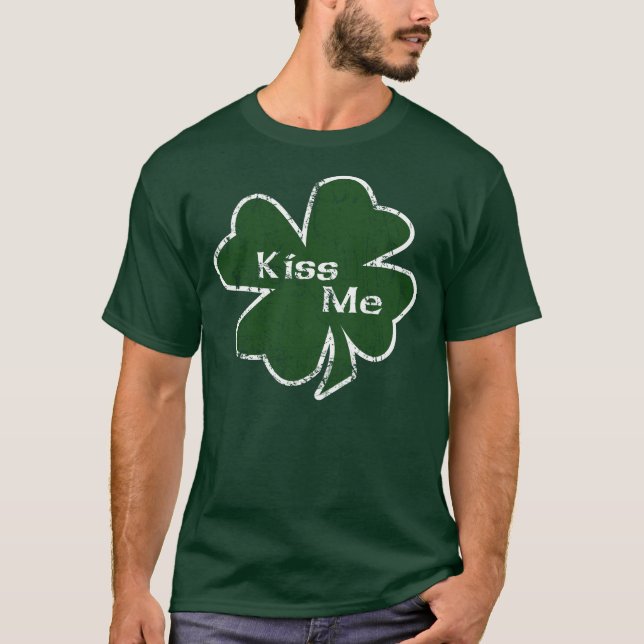 El Día de San Patricio me besó a la camiseta (Anverso)