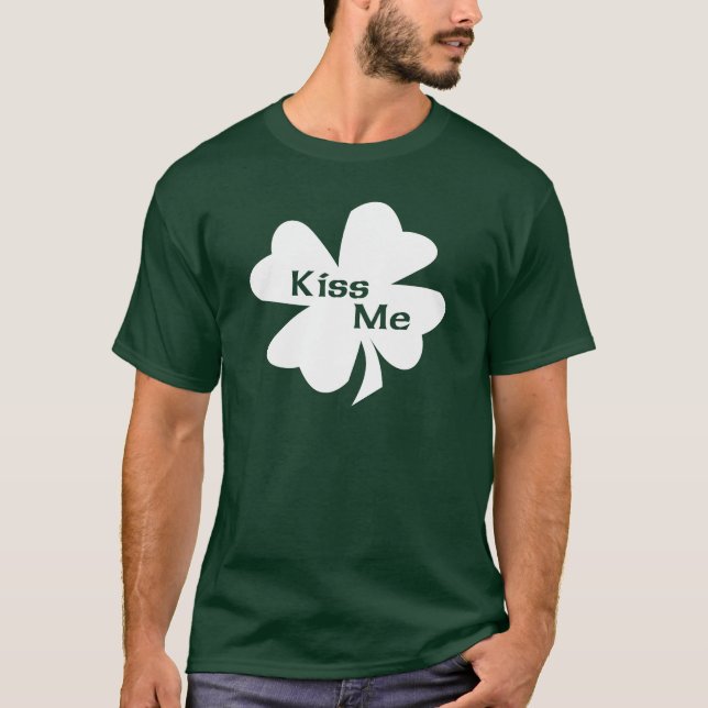 El Día de San Patricio me besó a la camiseta (Anverso)