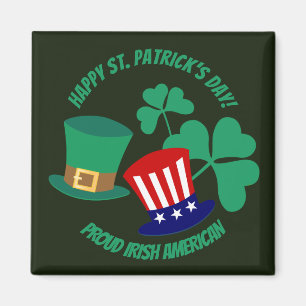 El Día de San Patricio orgulloso imán irlandés ame