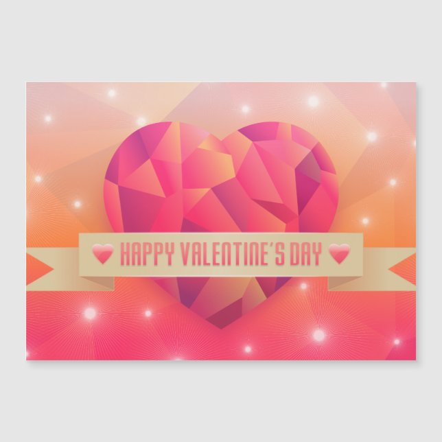 El día de San Valentín Amor romántico moderno (Anverso)