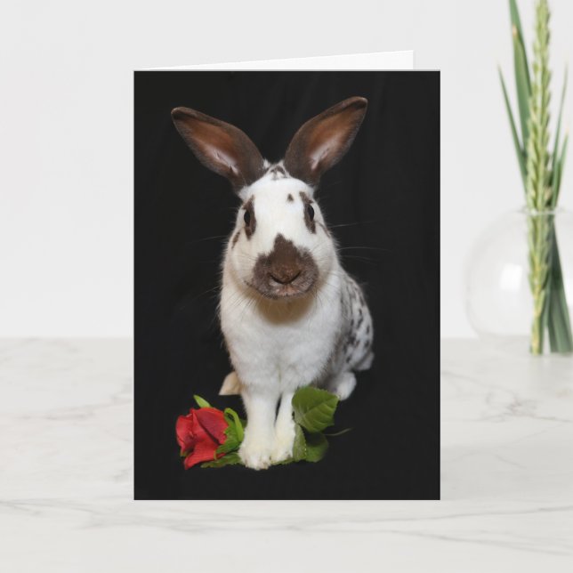 "¡El día de San Valentín amordazado!" Tarjeta de N (Anverso)