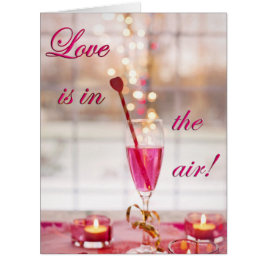 El día de San Valentín Boda Love Champagne