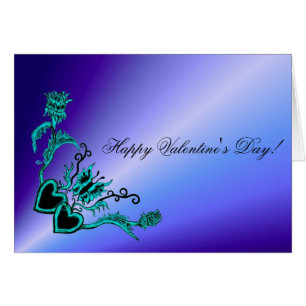 El día de San Valentín - Corazón y mariposa en arc