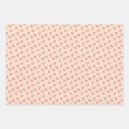 El día de San Valentín de 3 papel de embalaje